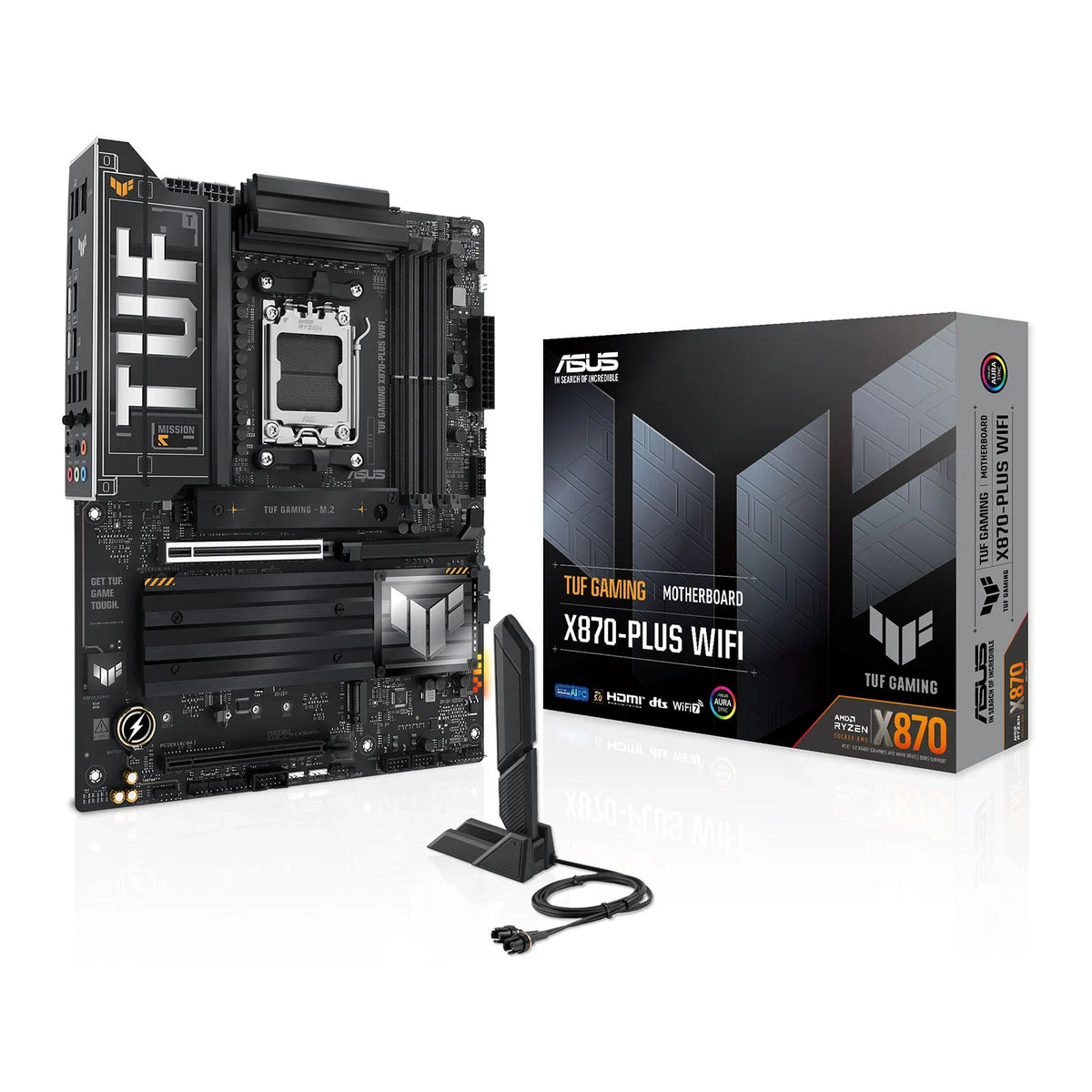 AMD Ryzen 9 9900X3D ASUS TUF X870-PLUS WiFi 32GB DDR5 6000MHz 240mm AIO Bundle