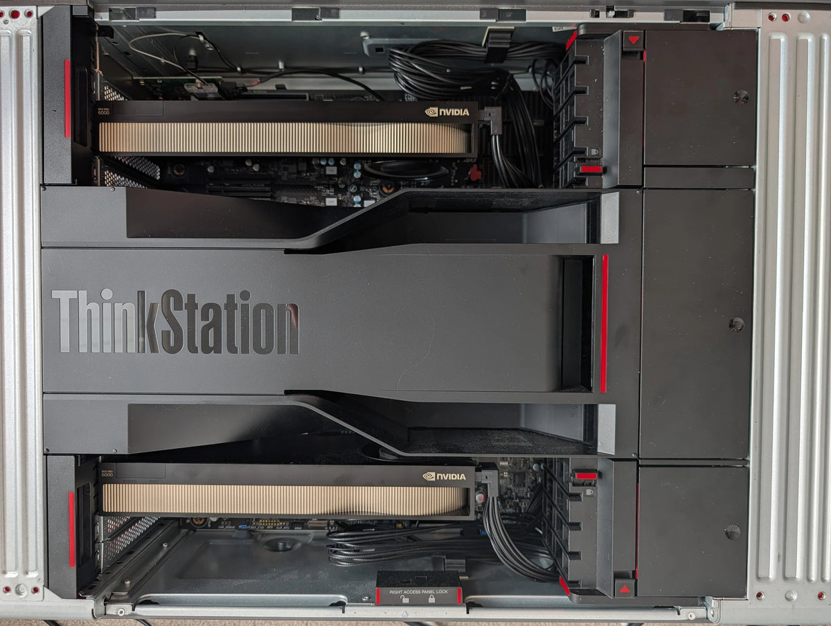 Lenovo ThinkStation PX 2x RTX PRO 6000 Max-Q 192GB VRAM 256GB DDR5 Workstation