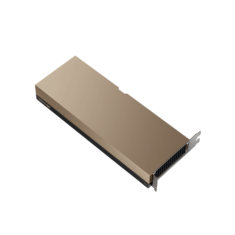NVIDIA H200 NVL 141GB PCIe accelerator, passively cooled card seen from the right